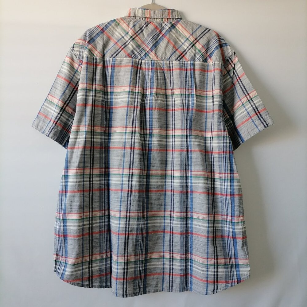 Carbon 2 Cobalt Mens Multicolor Plaid Button Down Shirt Size X-Large Lot Of 2 - Picture 5 of 11
